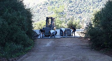 İncirliova'da Arzular Mahallesi yeni yoluna kavuşuyor