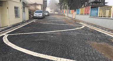 İvrindi'de üstyapı çalışmaları devam ediyor