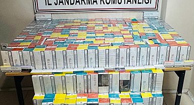Jandarma'dan kaçak sigara operasyonu