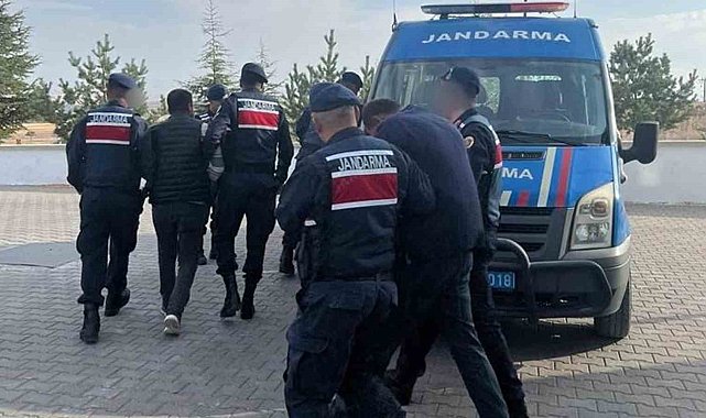Jandarmadan aranan şahıslara yönelik operasyon: 3'ü tutuklandı, 2'si gözaltında
