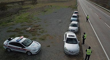 Jandarmadan dron destekli denetim