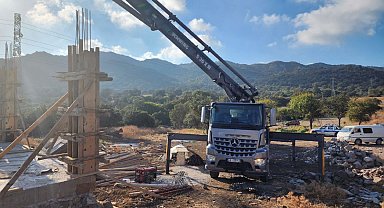 Kaçak inşaatlara beton döken firmalara yasal işlem