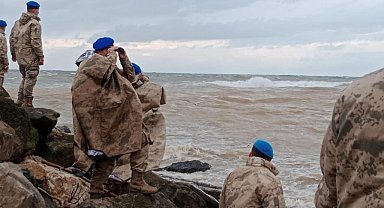 Kafkametler'in kayıp 7 mürettebatını arama kurtarma çalışması sürüyor