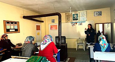 Karabük'te kadınlar şiddete karşı bilgilendirildi