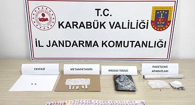 Karabük'te uyuşturucu operasyonu