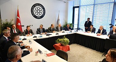 Kayseri OSB Başkanı Yalçın, Milli Eğitim Bakanı Tekin'e Mesleki Eğitime Yönelik Rapor Sundu