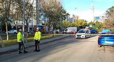 Kazı yapan kepçe doğalgaz borusunu patlattı