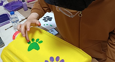 KEDİLER ÜŞÜMESİN DİYE KEDİ EVİ YAPTILAR