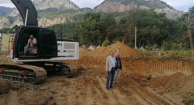 Kemer Göynük Mahalesi Kapalı Pazar yeri inşaatı başladı