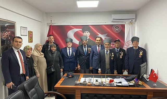 Kıbrıs Gazileri il müdürü ile bir araya geldi