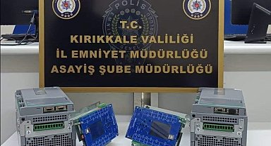Kırıkkale'de asansör parçalarını çalan hırsız yakalandı