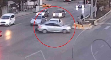 Kırıkkale'de trafik kameraları kamerada: Sürücülerin dikkatsizliği pes dedirtti