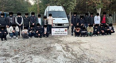 Kırklareli'de 739 kaçak göçmen yakalandı
