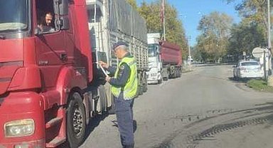 Kırklareli'de trafik denetimi