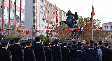 Kırşehir'de, Mustafa Kemal Atatürk'e saygı