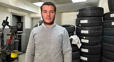 Kış lastiği mesaisi başladı