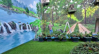 Koca duvar 6 günde sanat eserine dönüştü