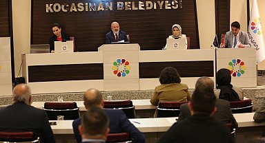 Kocasinan'da Kasım Ayı Meclis Toplantısı gerçekleştirildi