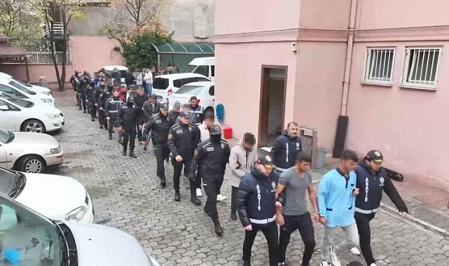Konya'da aranan şahıslara yönelik dev operasyon: 133 gözaltı