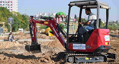 Konyaaltı yeşil alanda Türkiye genelinin üzerinde