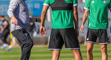 Konyaspor, Trabzonspor maçı hazırlıklarını sürdürdü
