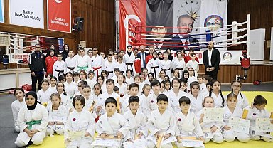 Körfez'de 200 çocuk yeni kuşaklarına kavuştu