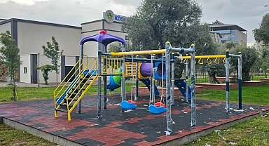 Köşk'te park ve bahçelerin bakımı yapılıyor