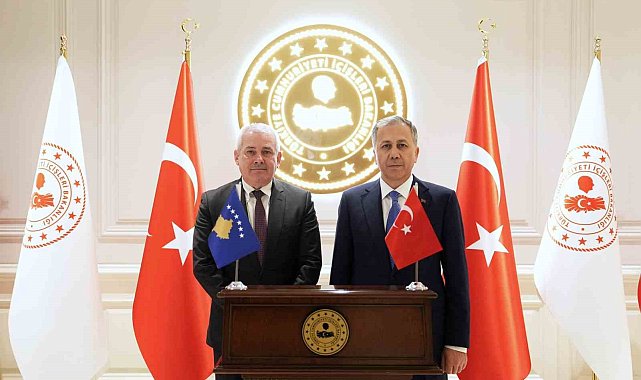 Kosova İçişleri Bakanı Sveçla'dan, Bakan Yerlikaya'ya ziyaret