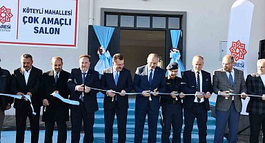 Köteyli köy konağı açıldı
