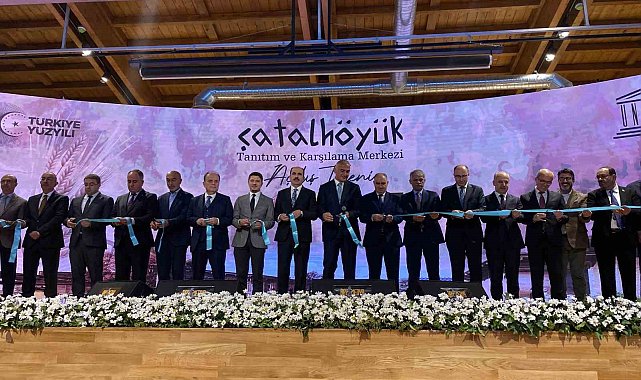 Kültür ve Turizm Bakanı Ersoy: "Çatalhöyük, hem ülkemizin hem de dünyanın çok önemli arkeolojik değerlerinden biri"