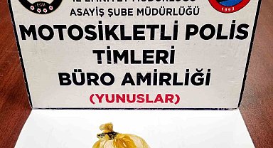 Kütahya'da Yunus Timlerinin narkotik madde ve aranan şahıs yakalaması