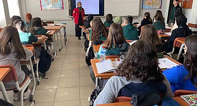 Liseli gençlere projeler anlatıldı