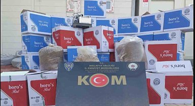 Malatya polisinden kaçak sigara operasyonu