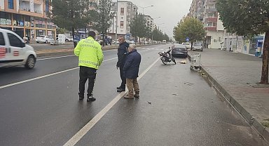 Mardin'de motosiklet kazası: 2 yaralı