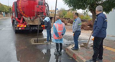 MARSU'dan sağanak yağış mesaisi