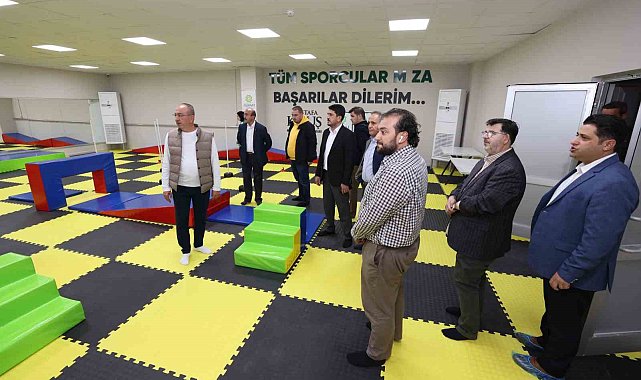 Meram'ın yenilenen spor merkezi 'Berlika' açıldı
