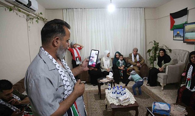 Mersin'deki Filistinlilerin gözü kulağı Gazze'de