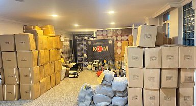 Milyonlarca boş makaron ele geçirildi