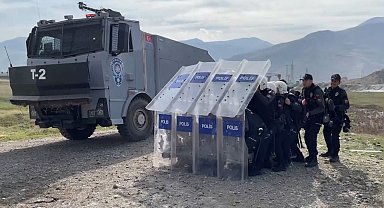 Muş polisinden gerçeği aratmayan tatbikat