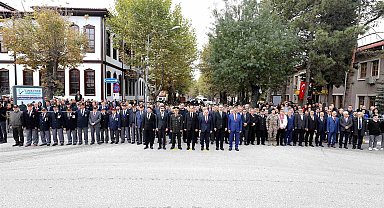 Mustafa Kemal Atatürk Çankırı'da törenle anıldı