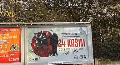 Mustafakemalpaşa Belediye Başkanı Kanar'dan afiş açıklaması