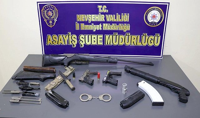 Nevşehir'de 3 kişi tutuklandı