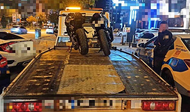 Niğde'de motosiklet denetimleri arttı