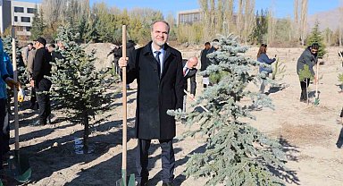 Niğde'de yeşil kampüs çalışmaları devam ediyor