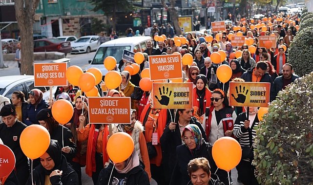 Niğdeli kadınlar, kadına şiddete karşı yürüdü