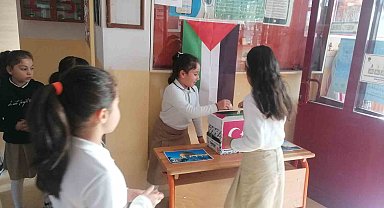 Öğrencilerin harçlıkları Gazze'ye