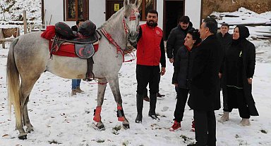 Öğretmenler at çiftliğini ziyaret etti