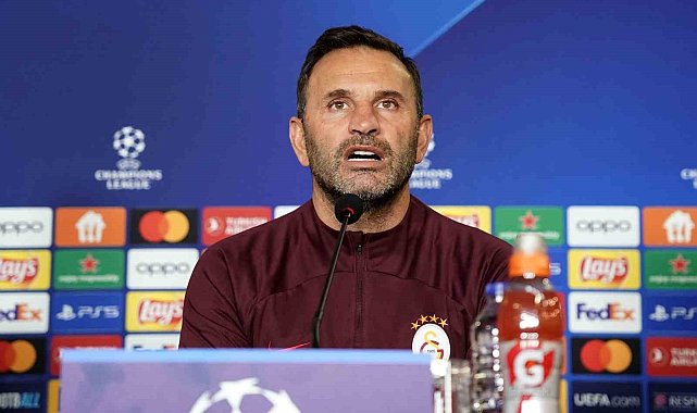 Okan Buruk: "Manchester United karşısında iyi oynayıp kazanmak istiyoruz"