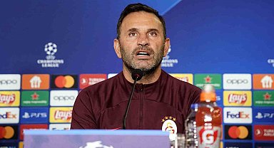 Okan Buruk: "Manchester United karşısında iyi oynayıp kazanmak istiyoruz"
