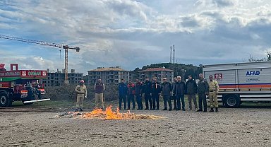 Orman Müdürlüğü ile AFAD koordinasyon için buluştu